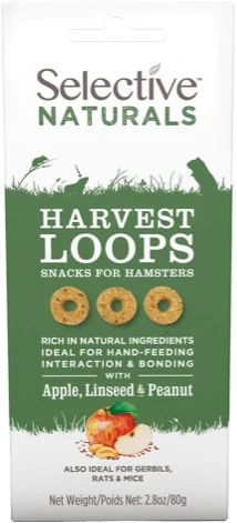 Selective Naturals Orchard Loops Lapin - 4 sachets de 80g